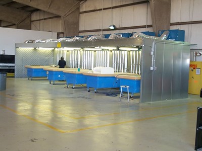 Dust Control Tables, Downdraft Tables, & Booths